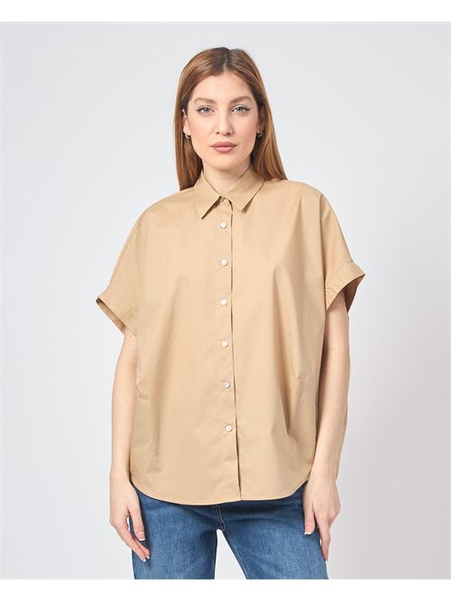 Chemise oversize Manila Grace en popeline de coton MANILA GRACE | C067CUMA002